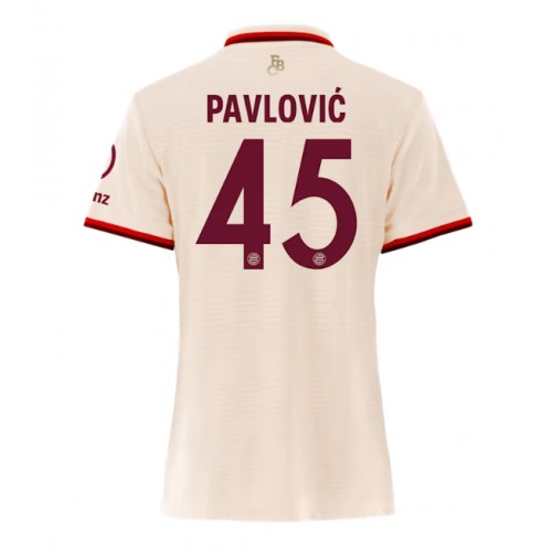 Ženski Nogometni dresi Bayern Munich Aleksandar Pavlovic #45 Tretji 2024-25 Kratek Rokav